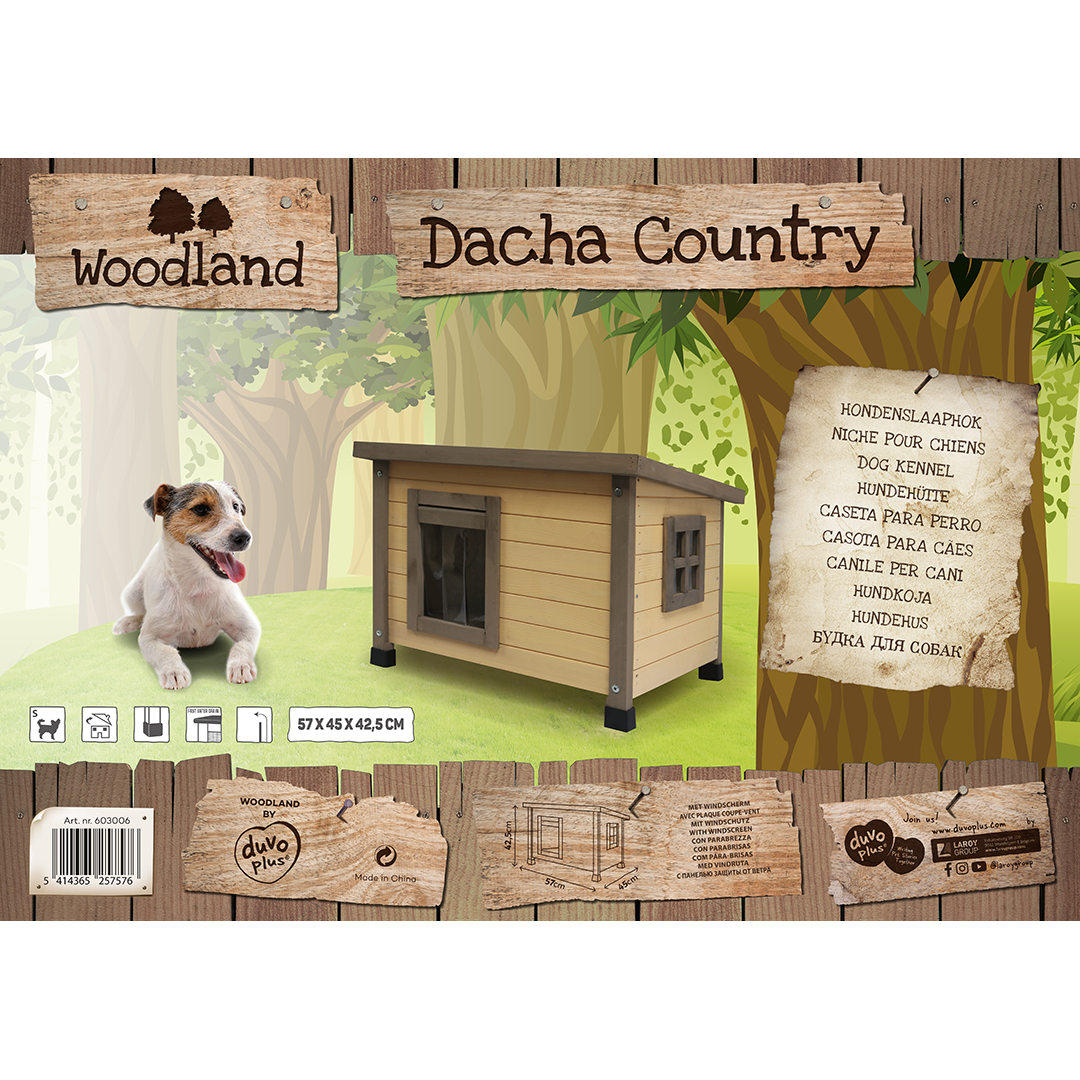 Woodland animal cage dacha country - Verpakkingsbeeld