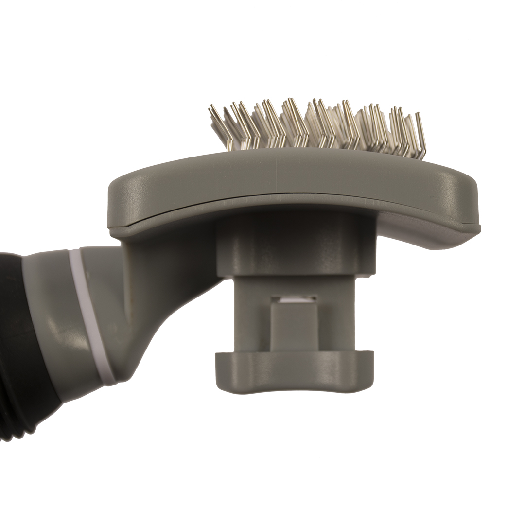 Slicker brush self cleaning - Detail 1