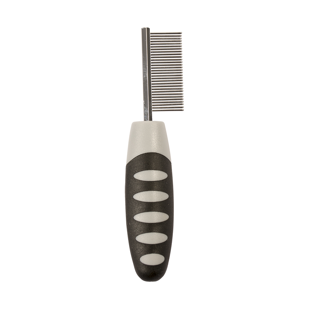 Detangling comb 30 pins black/grey - Product shot