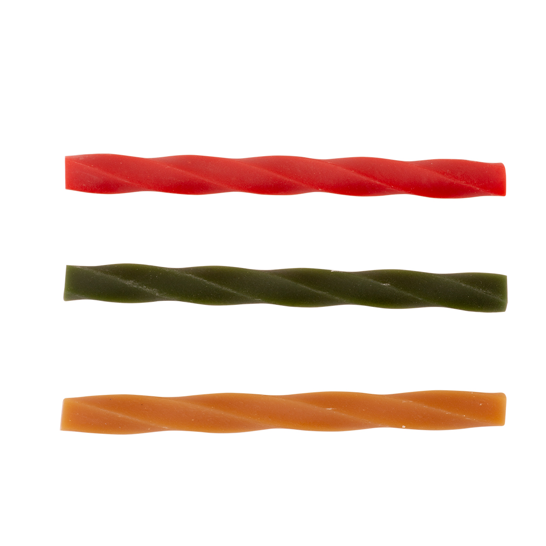 Garden bites dental twisters mixed colors - <Product shot>