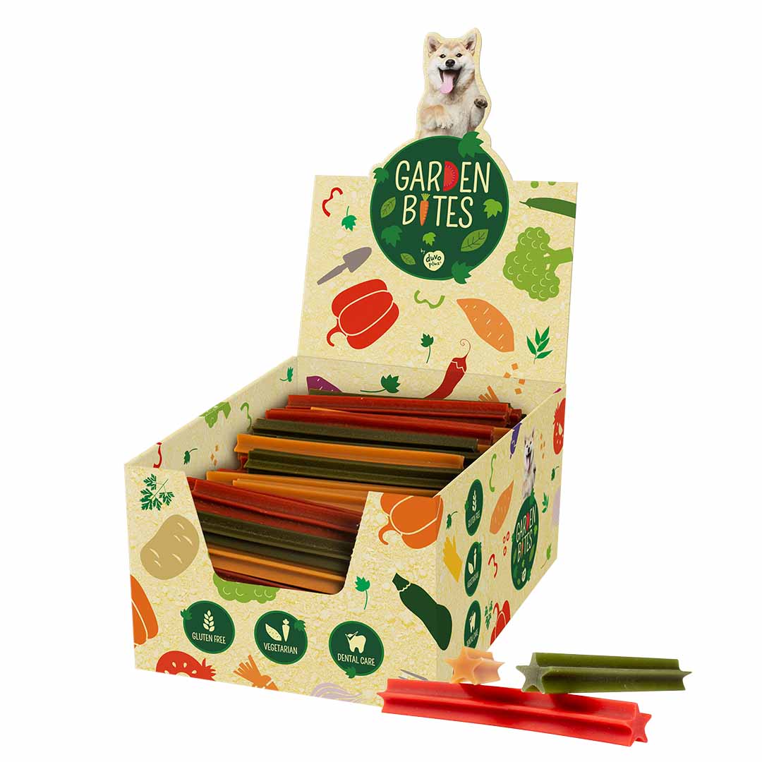 Garden Bites dental sticks gemengde kleuren - <Product shot>