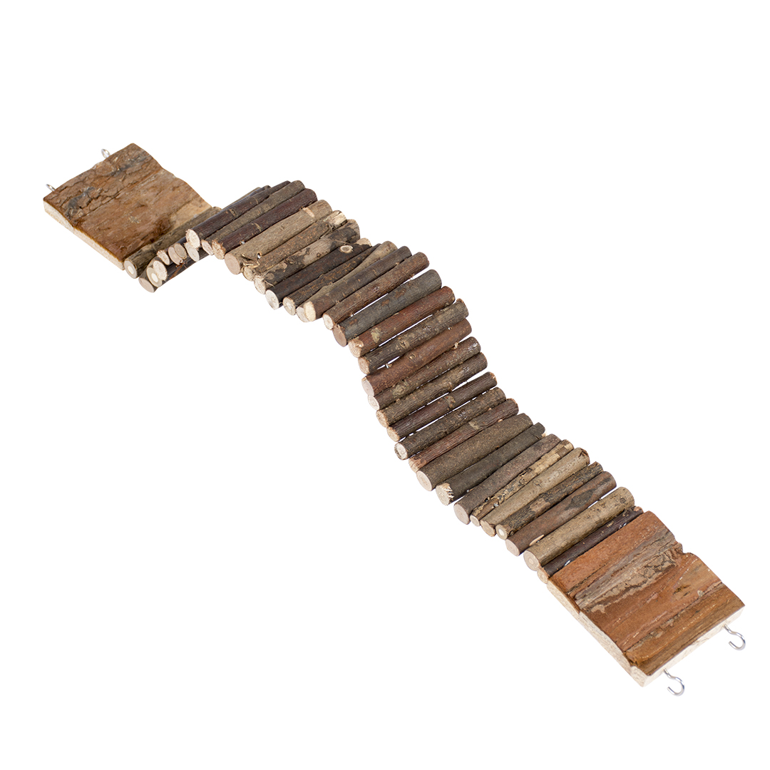 Wooden bendy ladder - Product shot