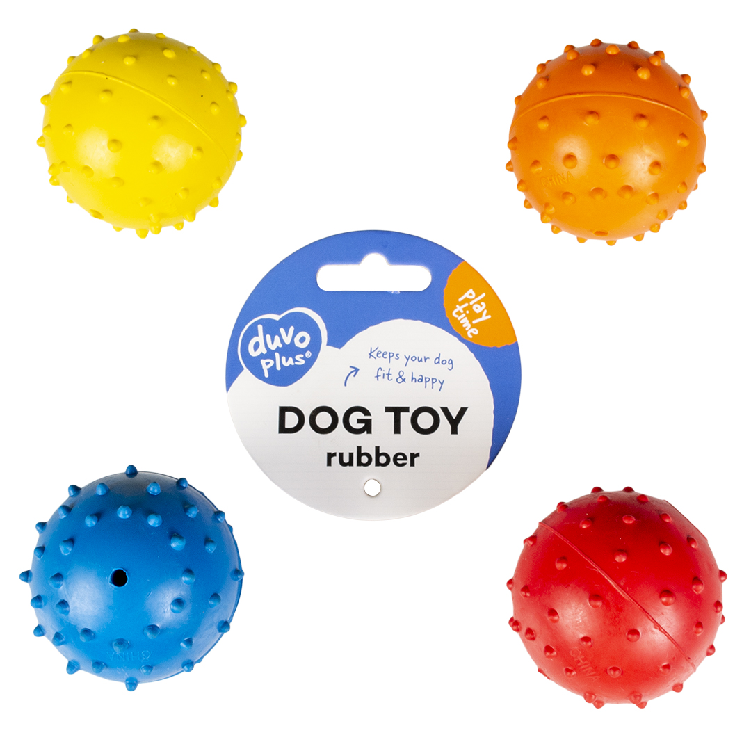 Rubber Dental Ball gemischte farben - Verpakkingsbeeld