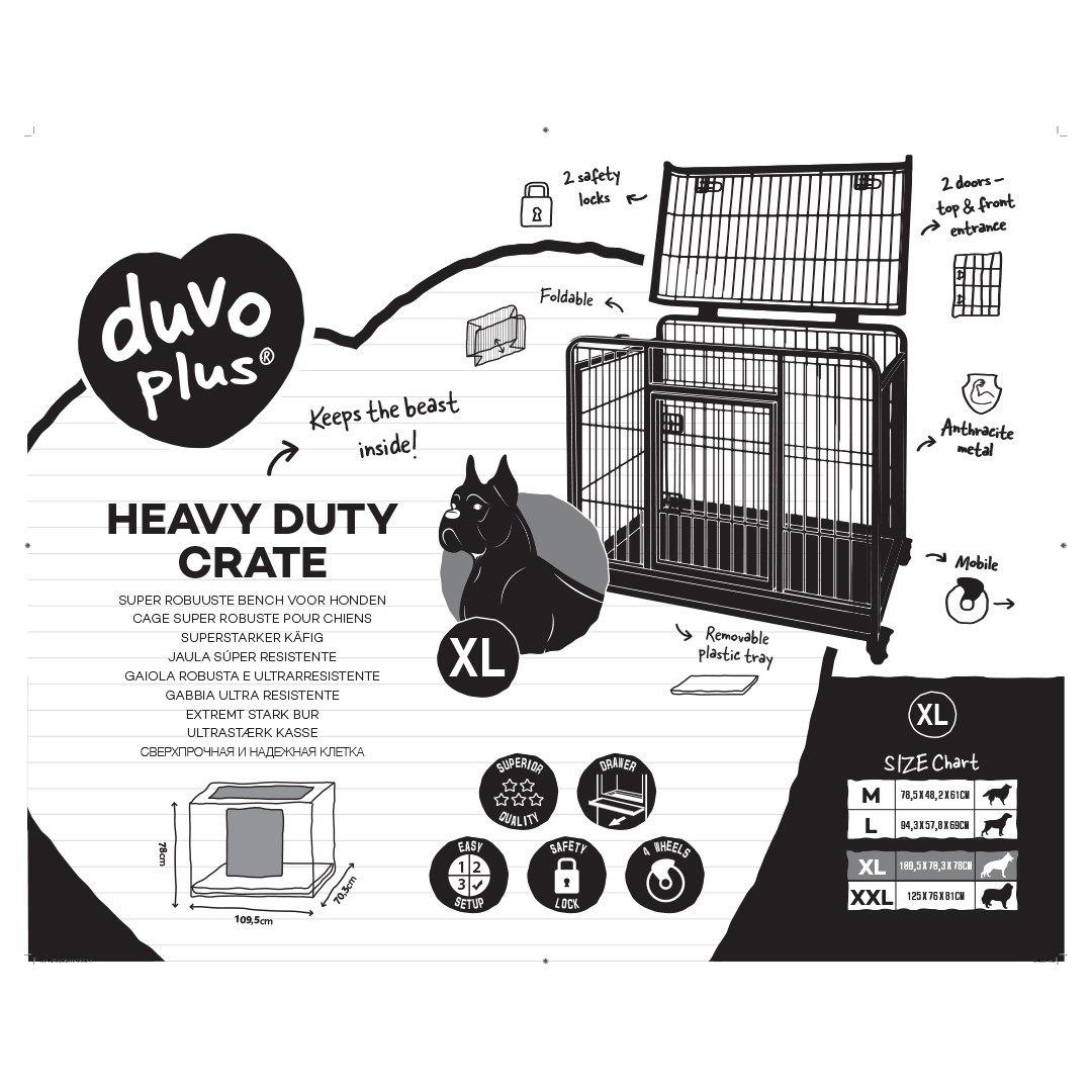 Heavy duty crate - Verpakkingsbeeld