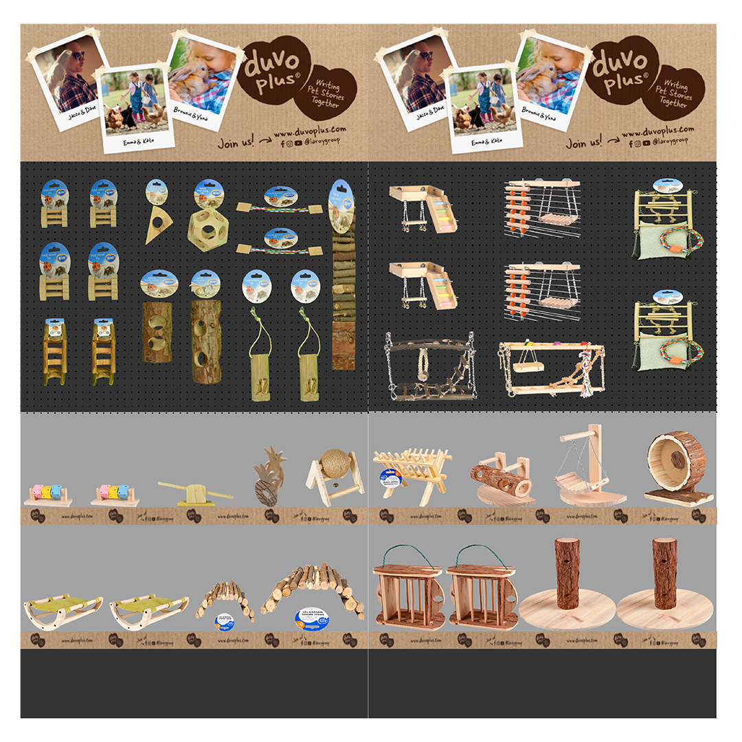 Concept duvoplus  playtime small animals 1 - Product shot