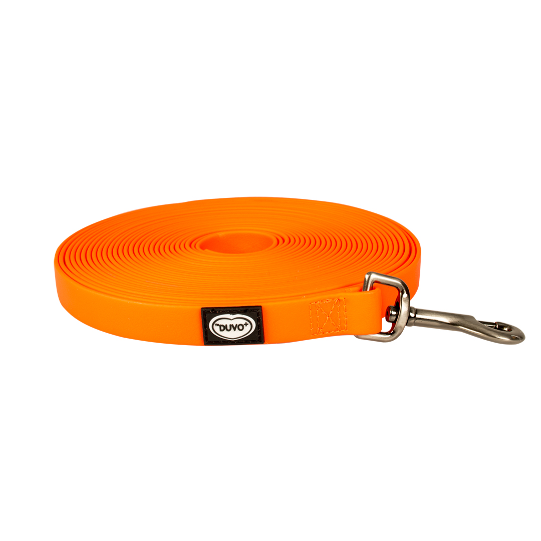 Explor south tracking leash pvc flat neon orange - <Product shot>