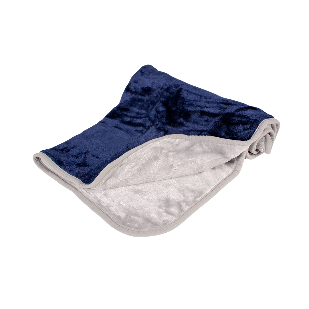 Snuggly blanket blue/grey - Product shot