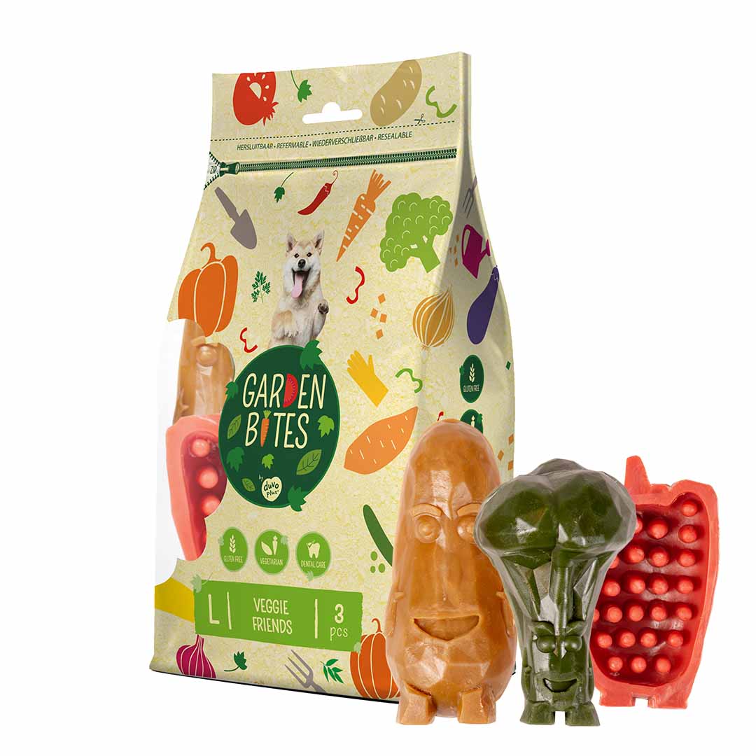 Garden Bites veggie friends gemengde kleuren - <Product shot>