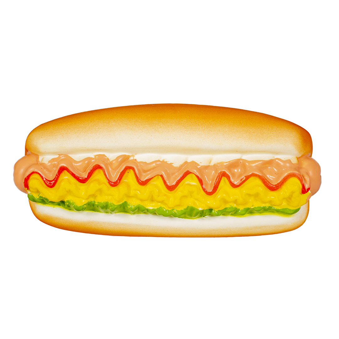 Latex hot dog multicolour - Product shot
