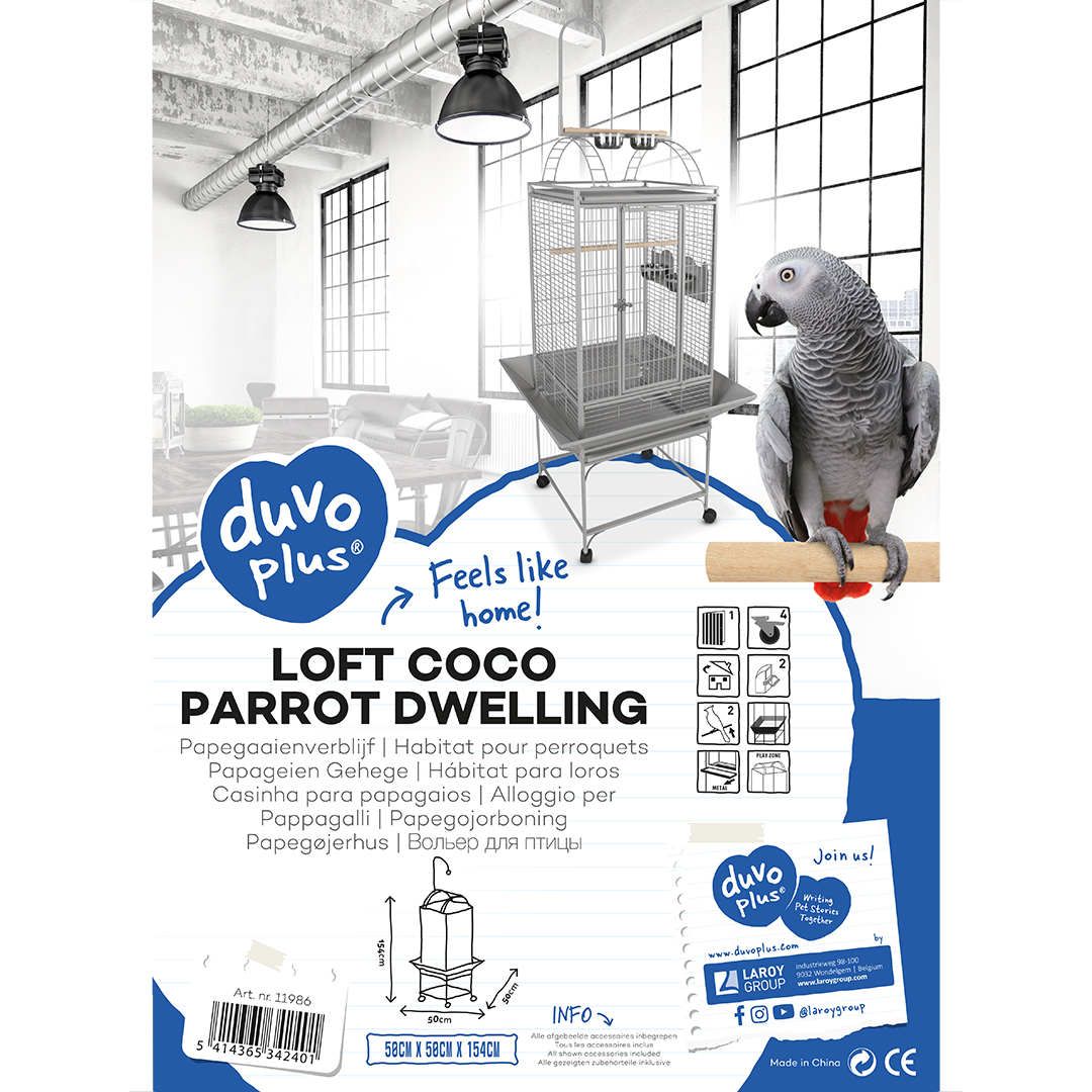 Parrot habitat loft coco - Verpakkingsbeeld
