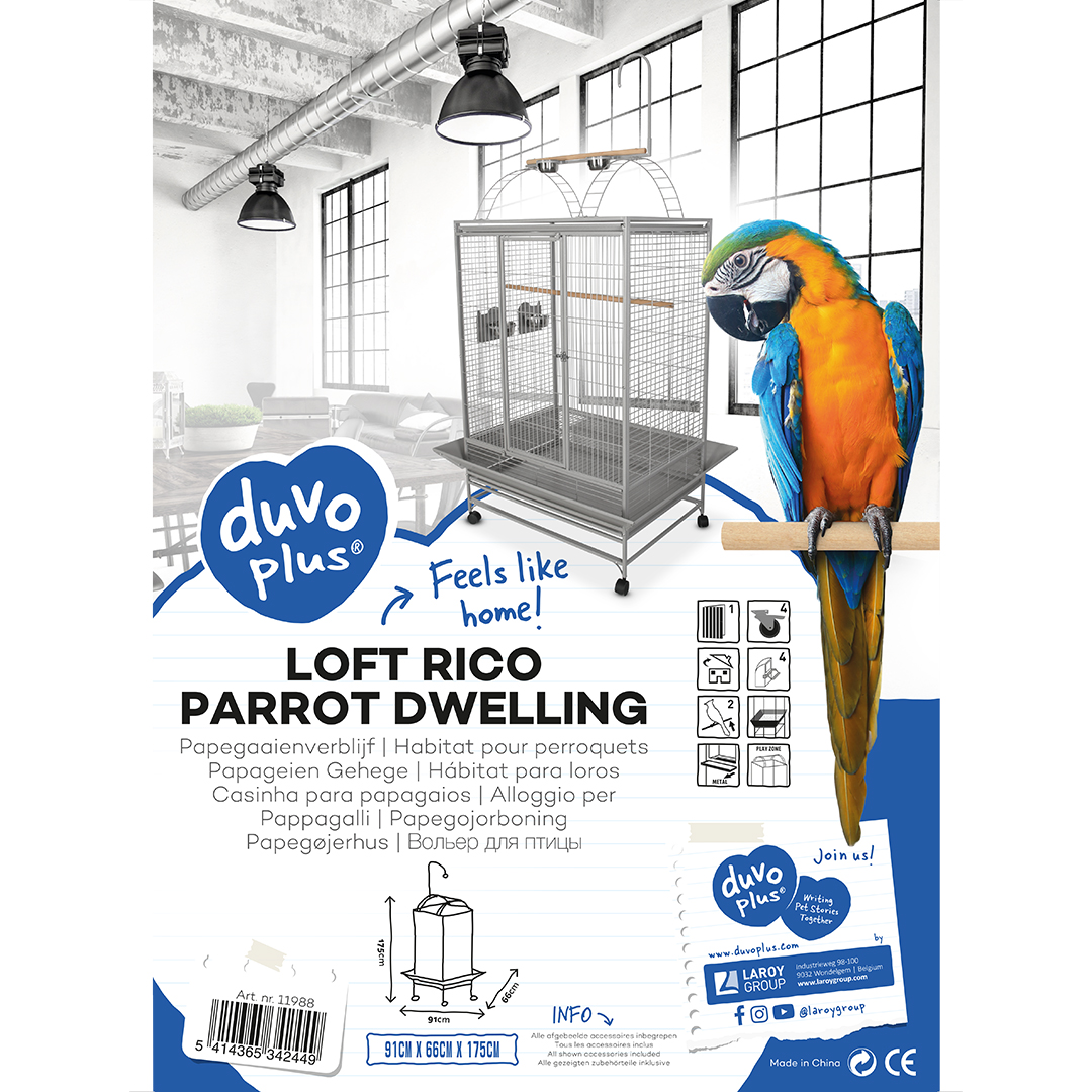 Parrot habitat loft rico - Verpakkingsbeeld