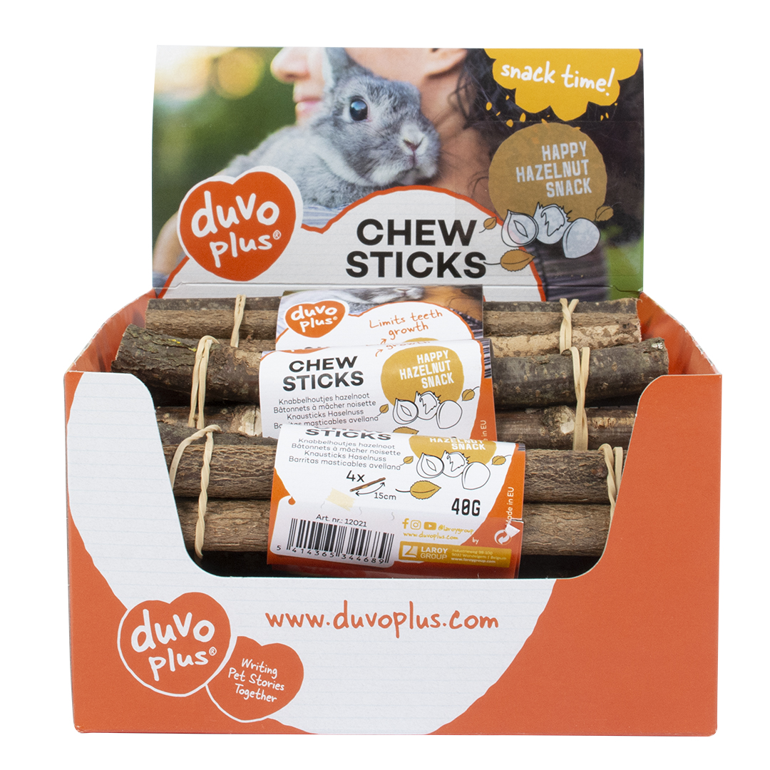 Chew sticks hazelnut - Product shot