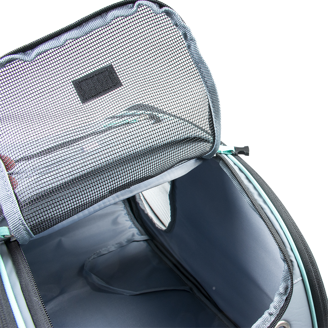Trekking backpack all-in-one oslo grey/light green - Detail 2