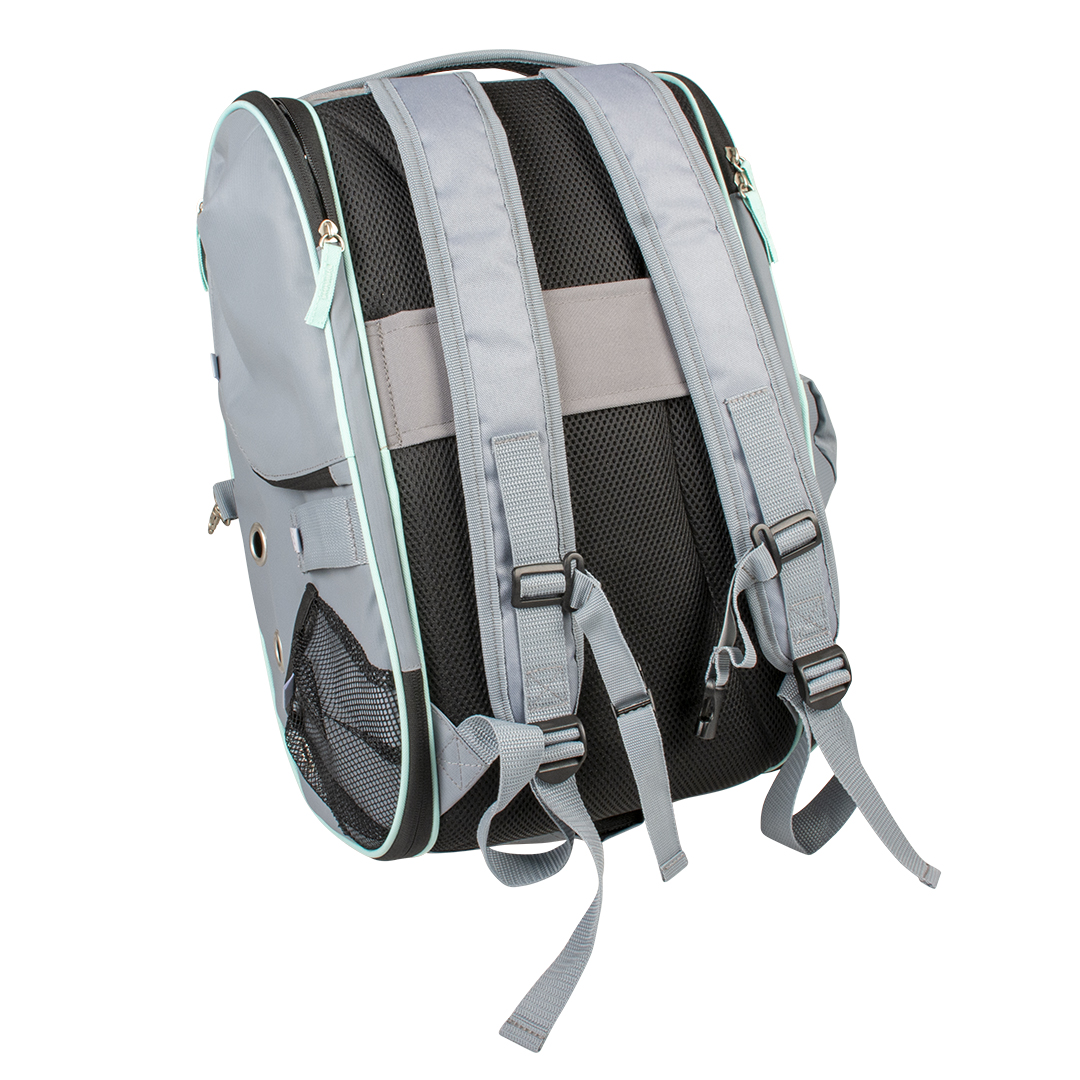 Trekking backpack all-in-one oslo grey/light green - Detail 3