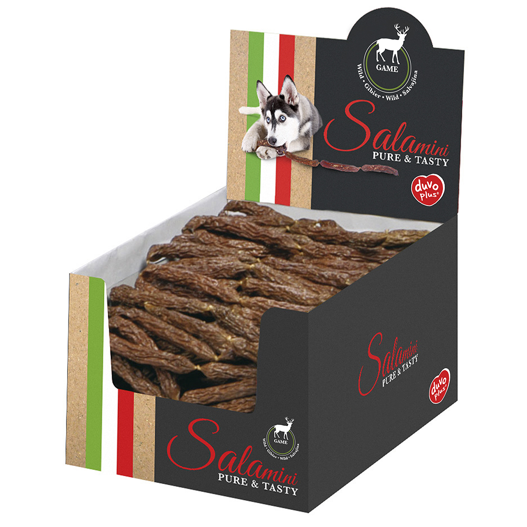Salamini sausages with game - Product shot
