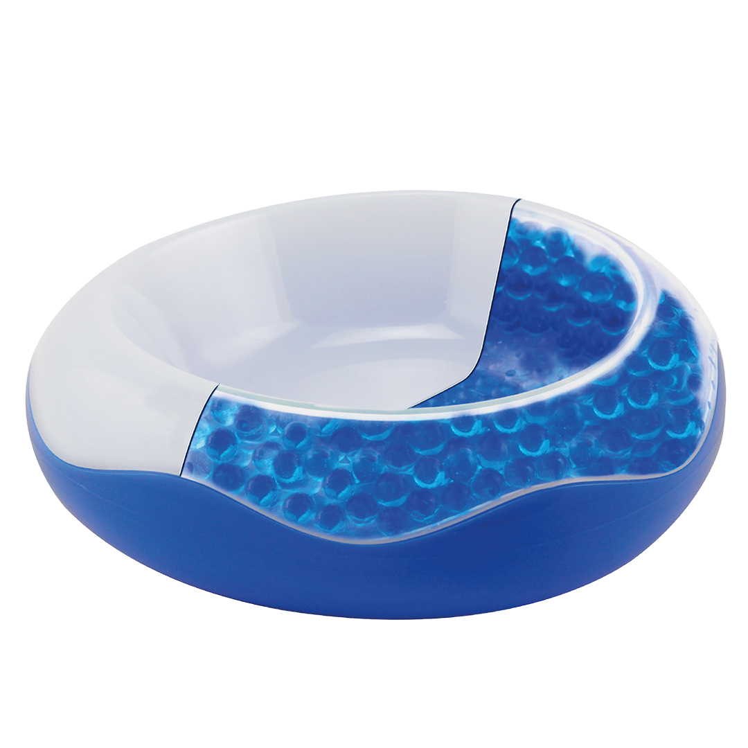 Cooling bowl white/blue - Detail 1