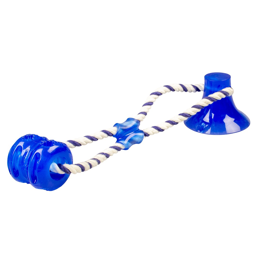 TUG `N CHEW TOY blauw - Product shot