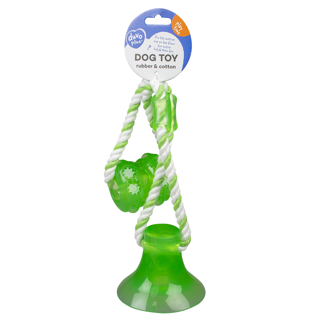 Tug `n chew toy green - Verpakkingsbeeld