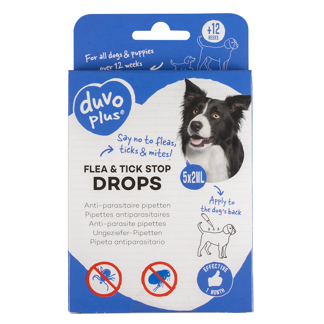 Puce & tique stop pipettes antiparasite chien - Product shot