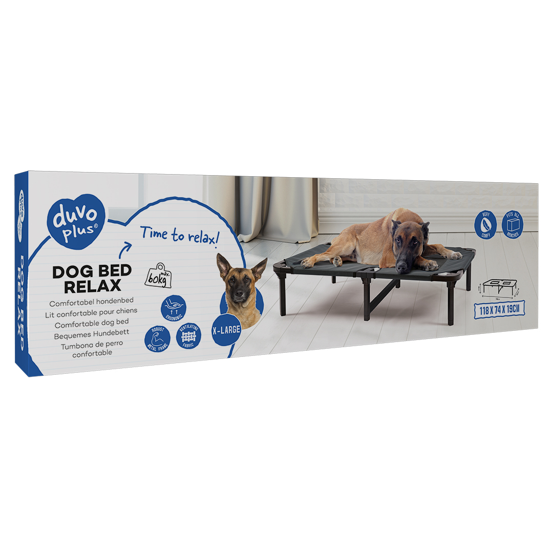 Dog bed relax grey - Verpakkingsbeeld