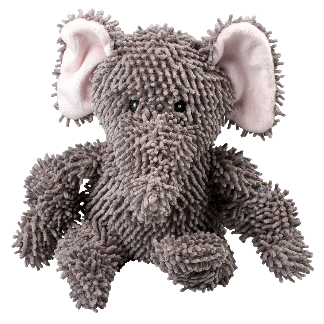 Peluche éléphant moppy gris - Product shot