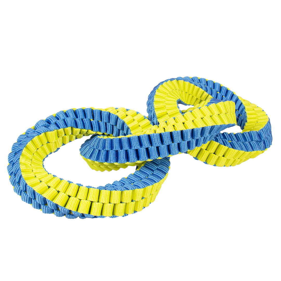 Supa` nylon triple hoop blue/yellow - Product shot