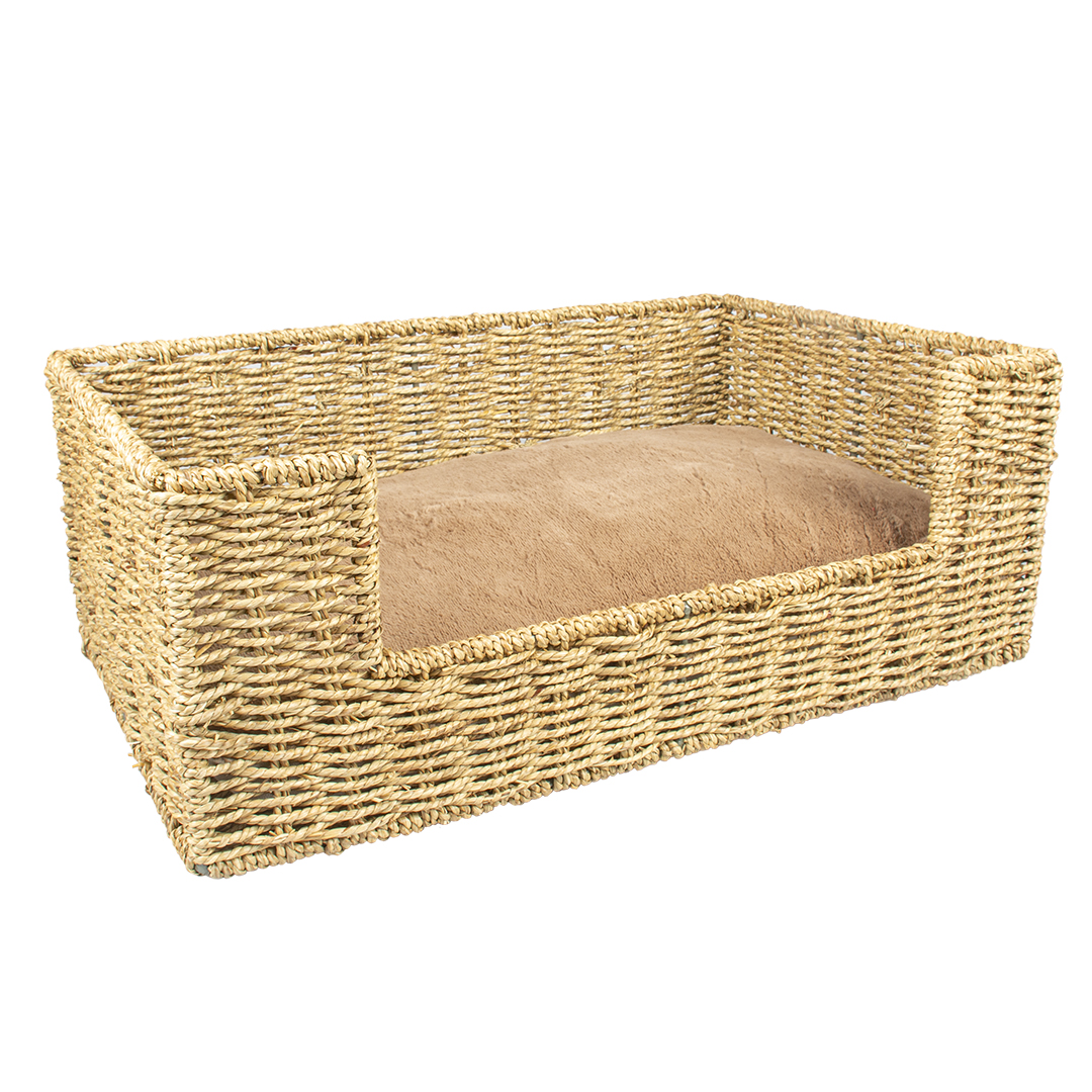 Laguna seagrass basket step-in & cushion - <Product shot>