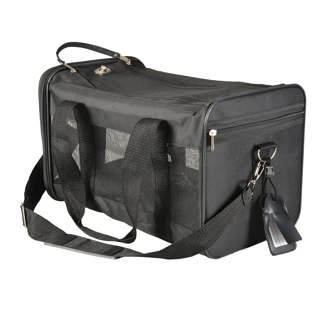 Travel bag nylon black - <Product shot>