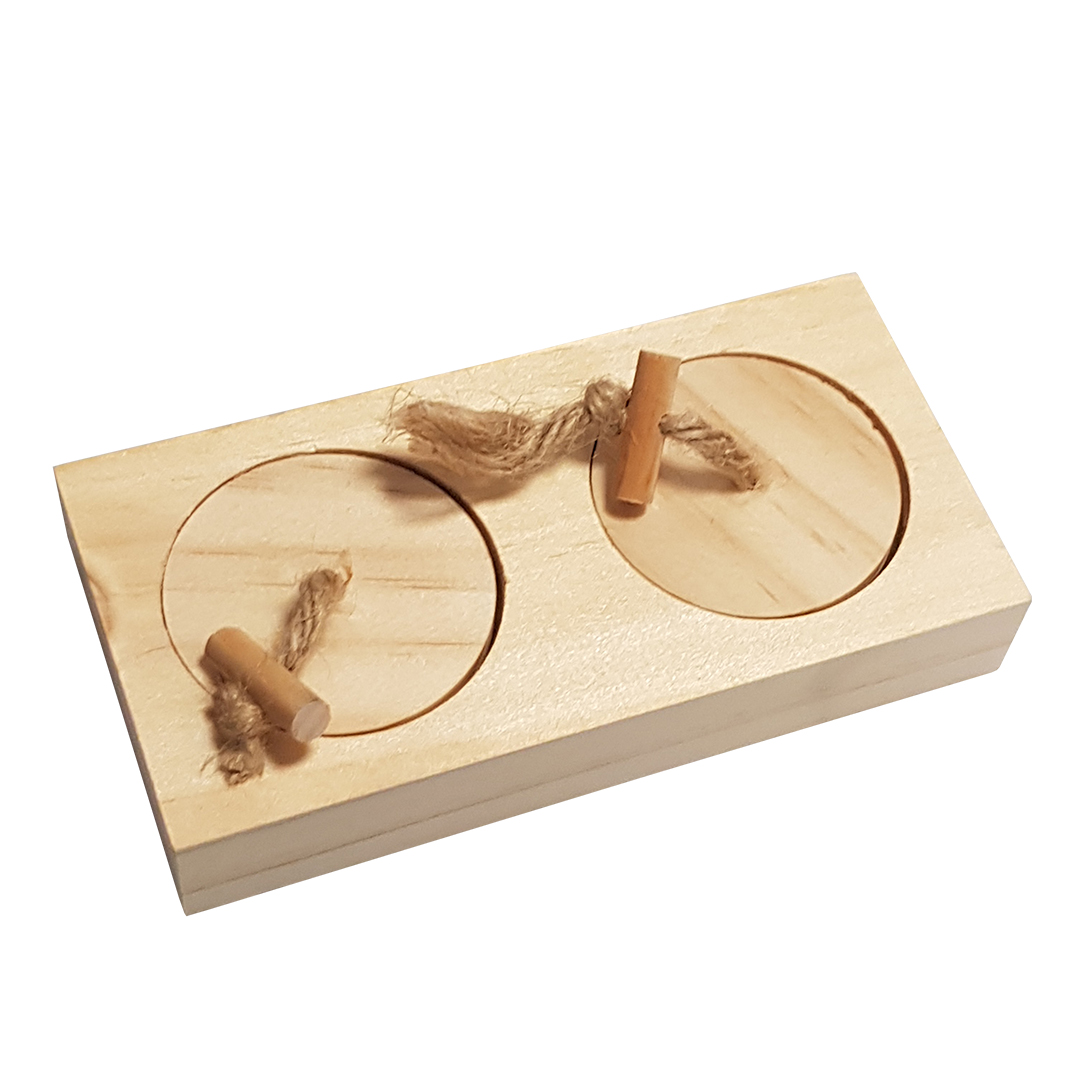 Wooden sniffle `n snack puzzle edd - Product shot