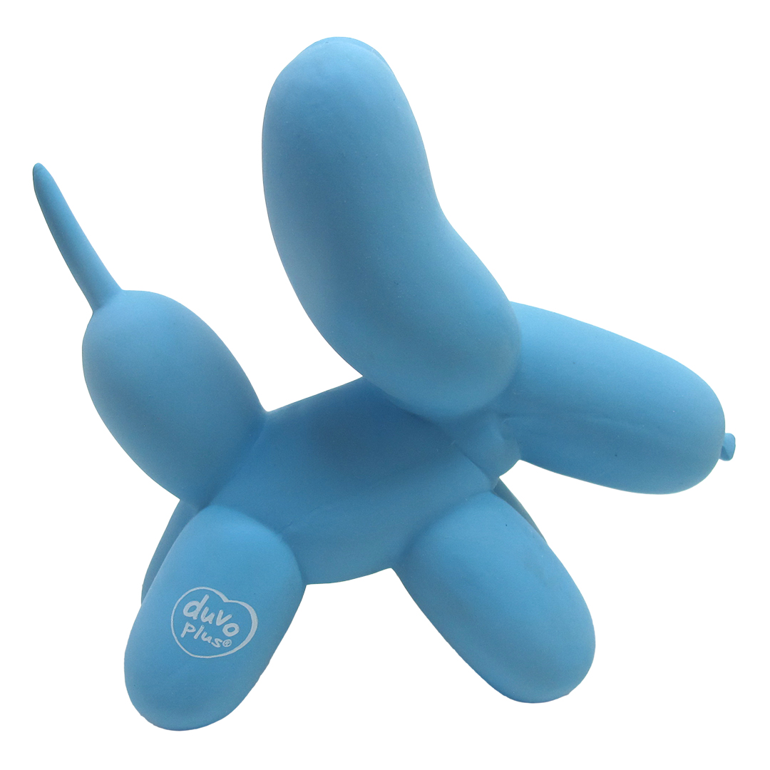 Latex balloon Terrier blauw - Product shot