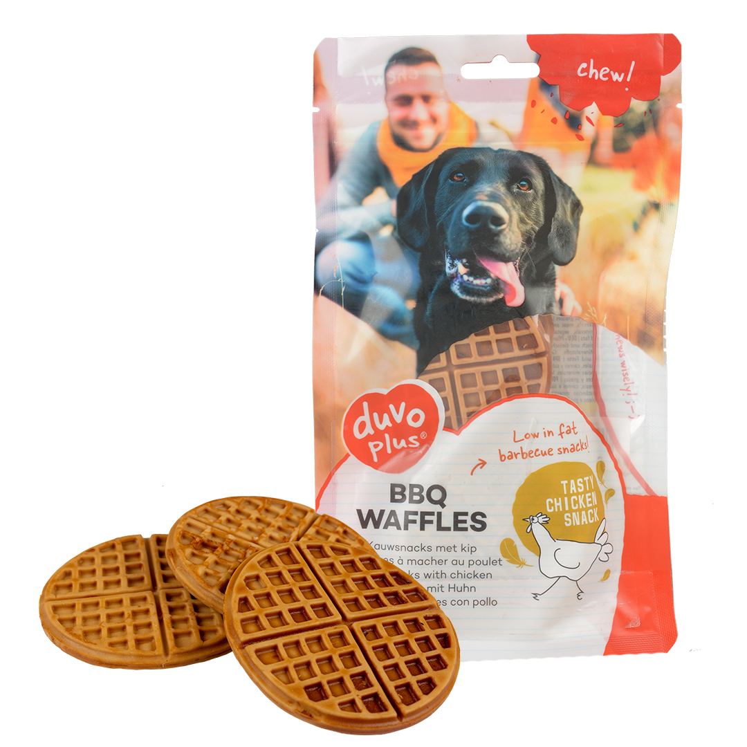 Chew! bbq waffles - Product shot