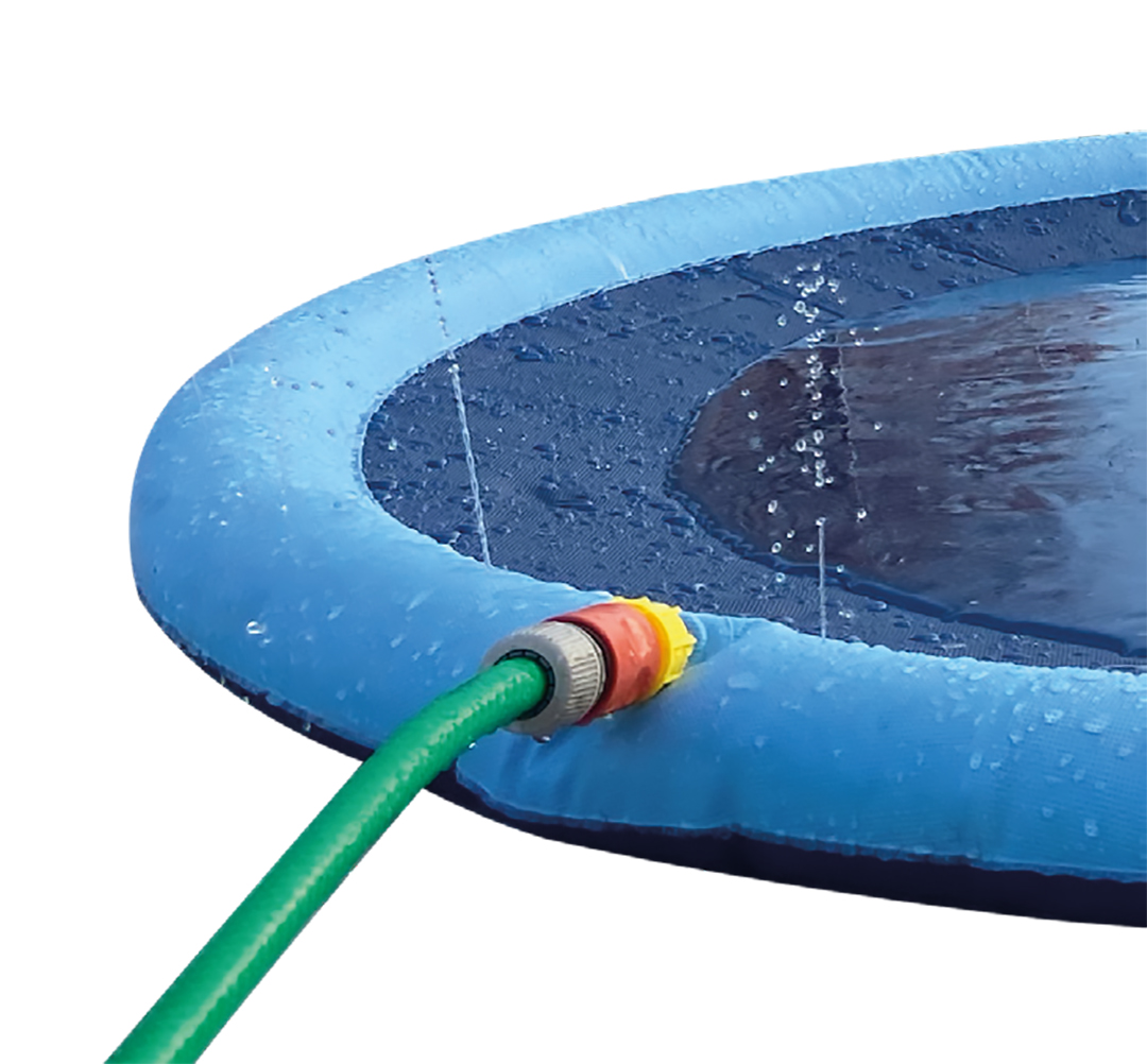 Splash play mat blauw - Detail 1