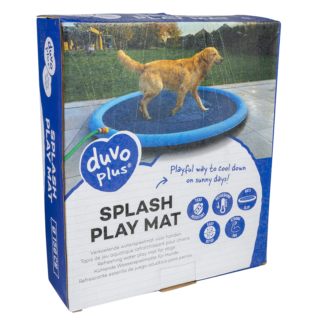 Splash play mat blue - Verpakkingsbeeld