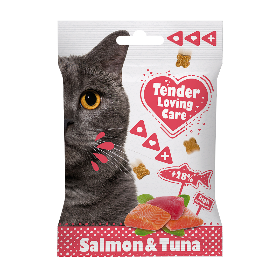 Tlc soft cat snack salmon & tuna - Product shot