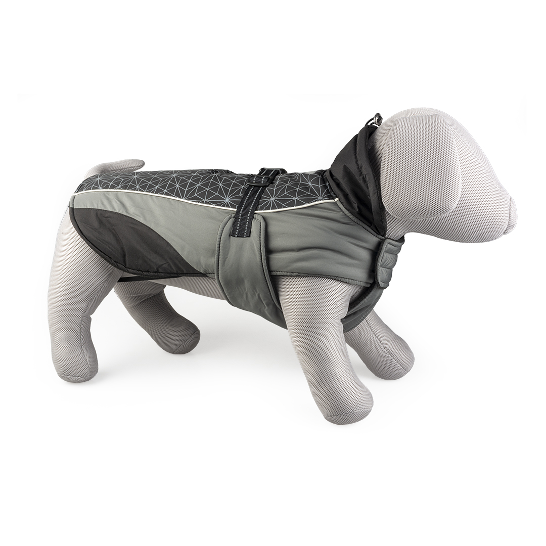 Veste pour chien hi vis casual noir/gris - <Product shot>