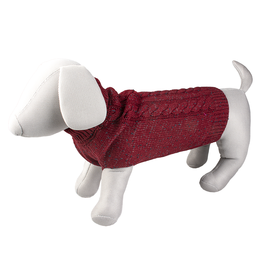 Dog sweater cozy red - <Product shot>