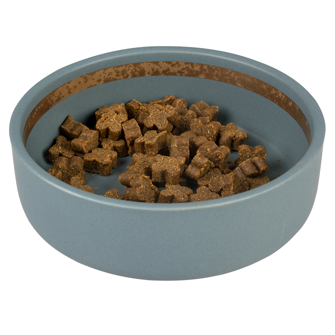 Feeding bowl stone hush blue - Product shot