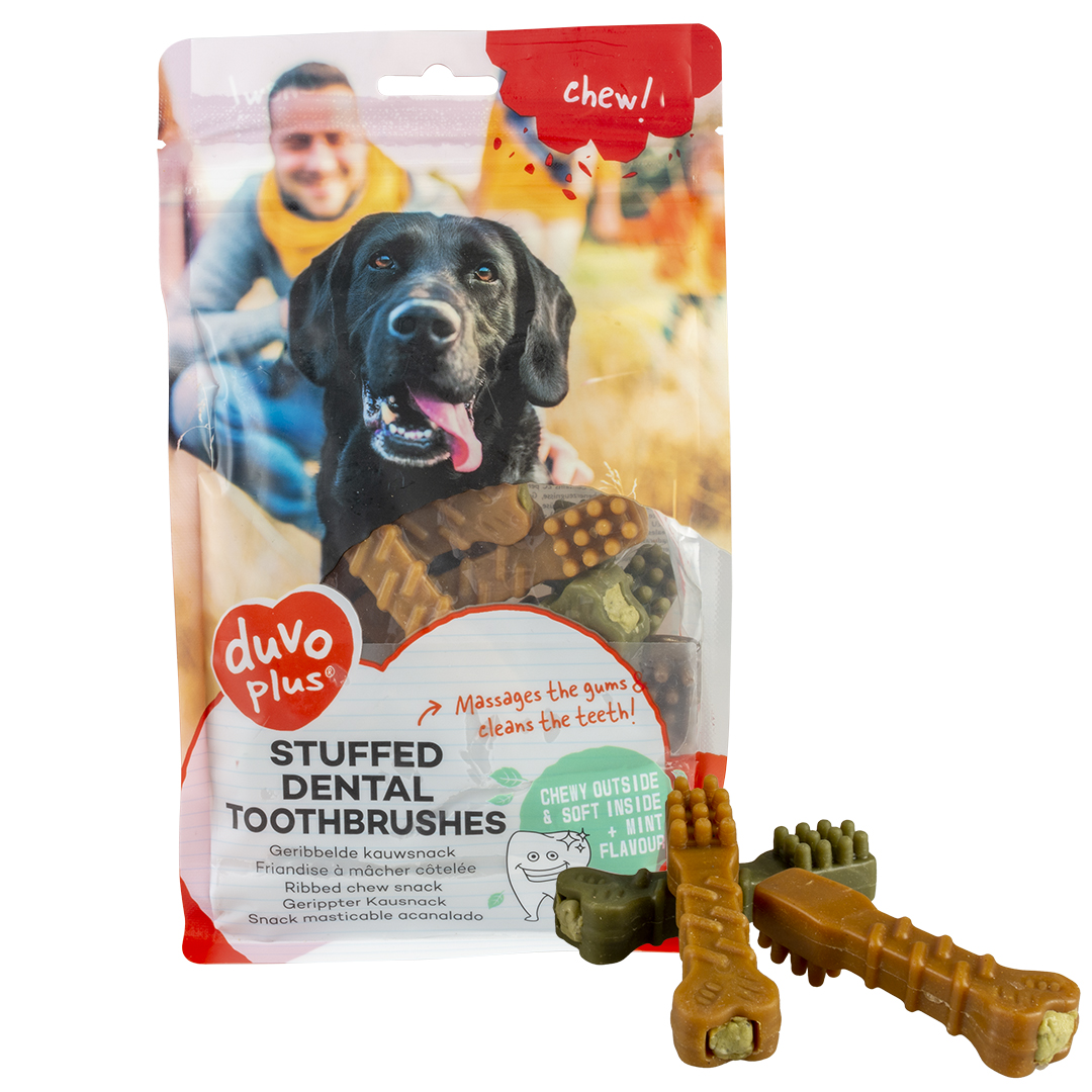 Chew! gevulde dental tandenborstels gemengde kleuren - <Product shot>