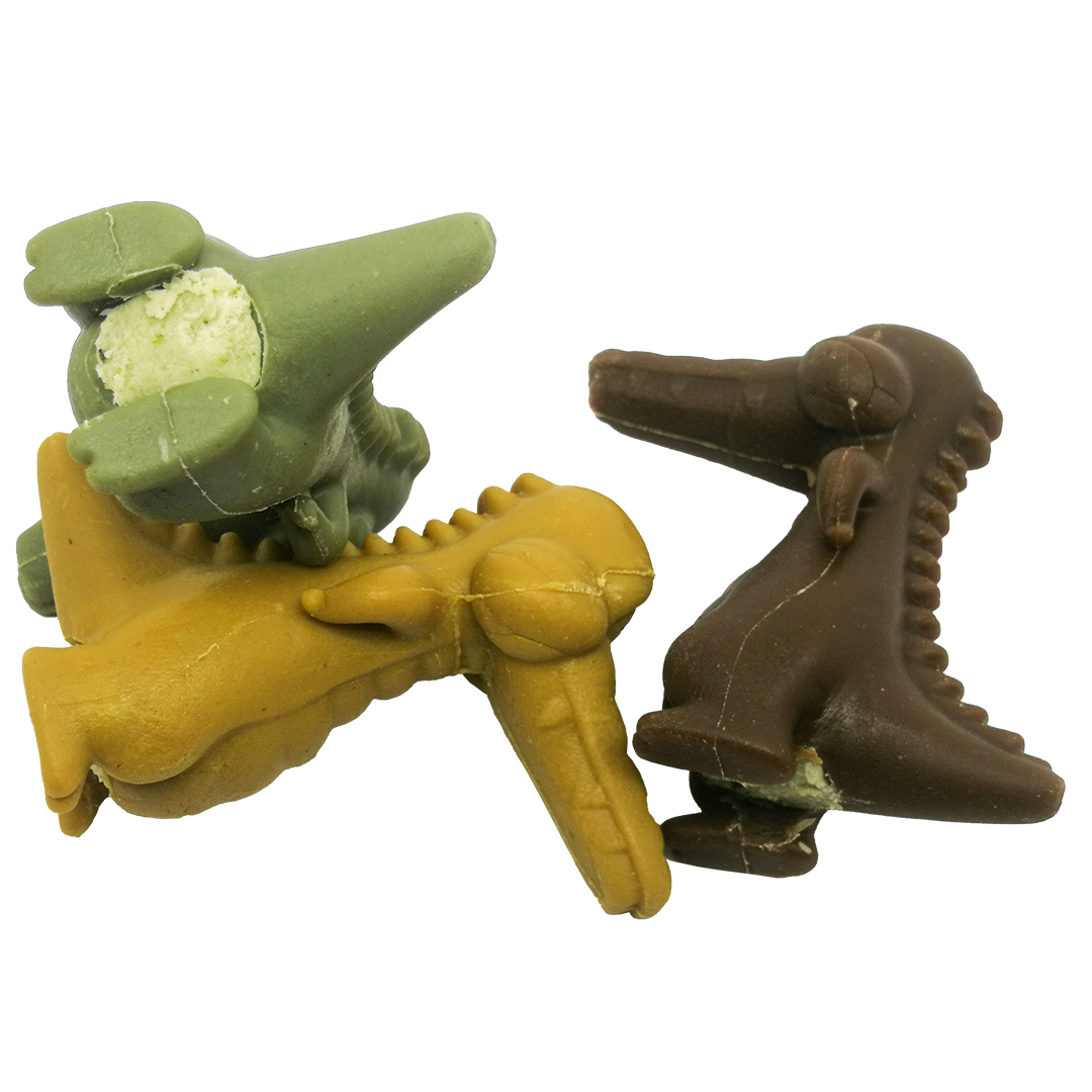 Chew! stuffed dental crocodiles mixed colors - Detail 1