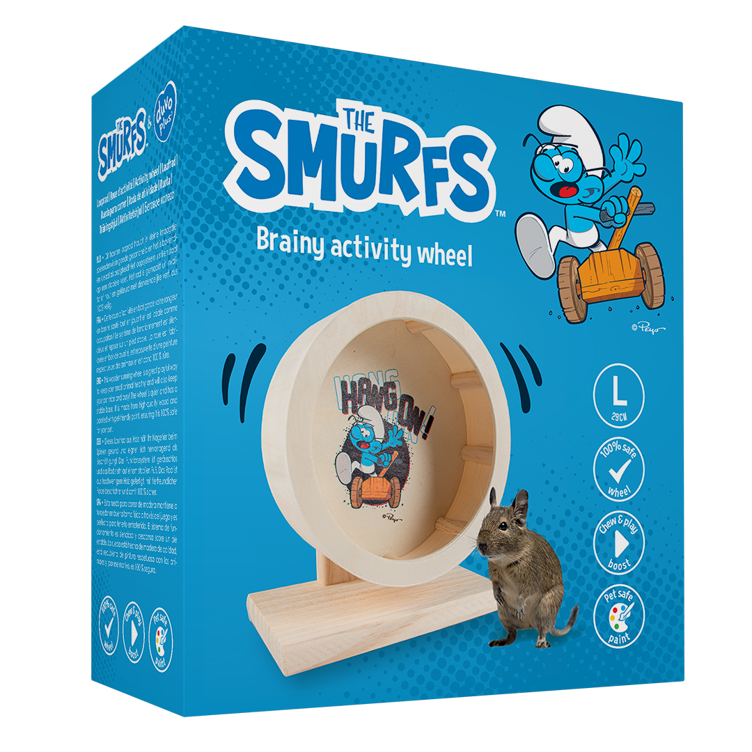 Clumsy smurf activity wheel - Verpakkingsbeeld