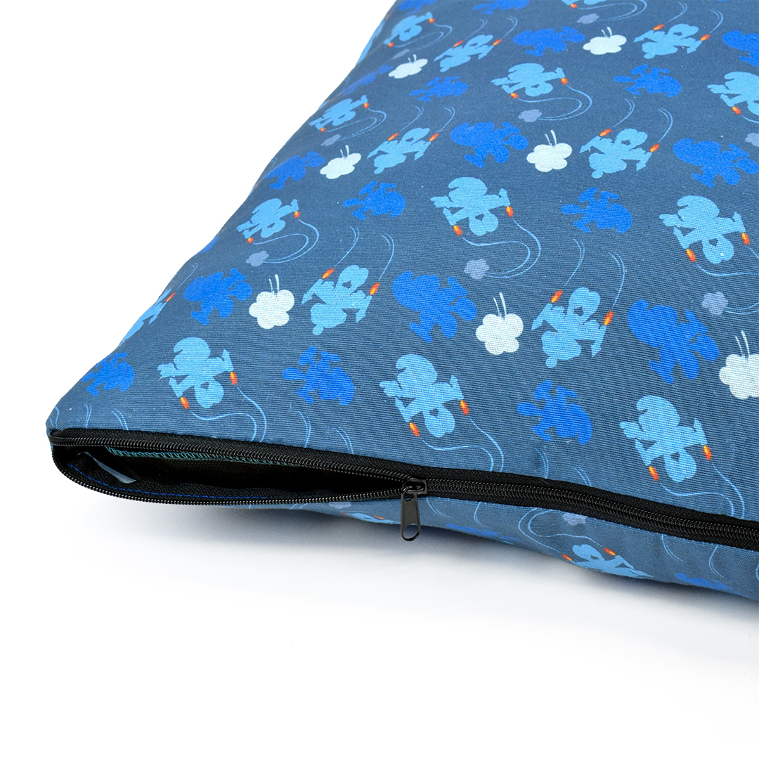 The smurfs cushion with zipper - Detail 1