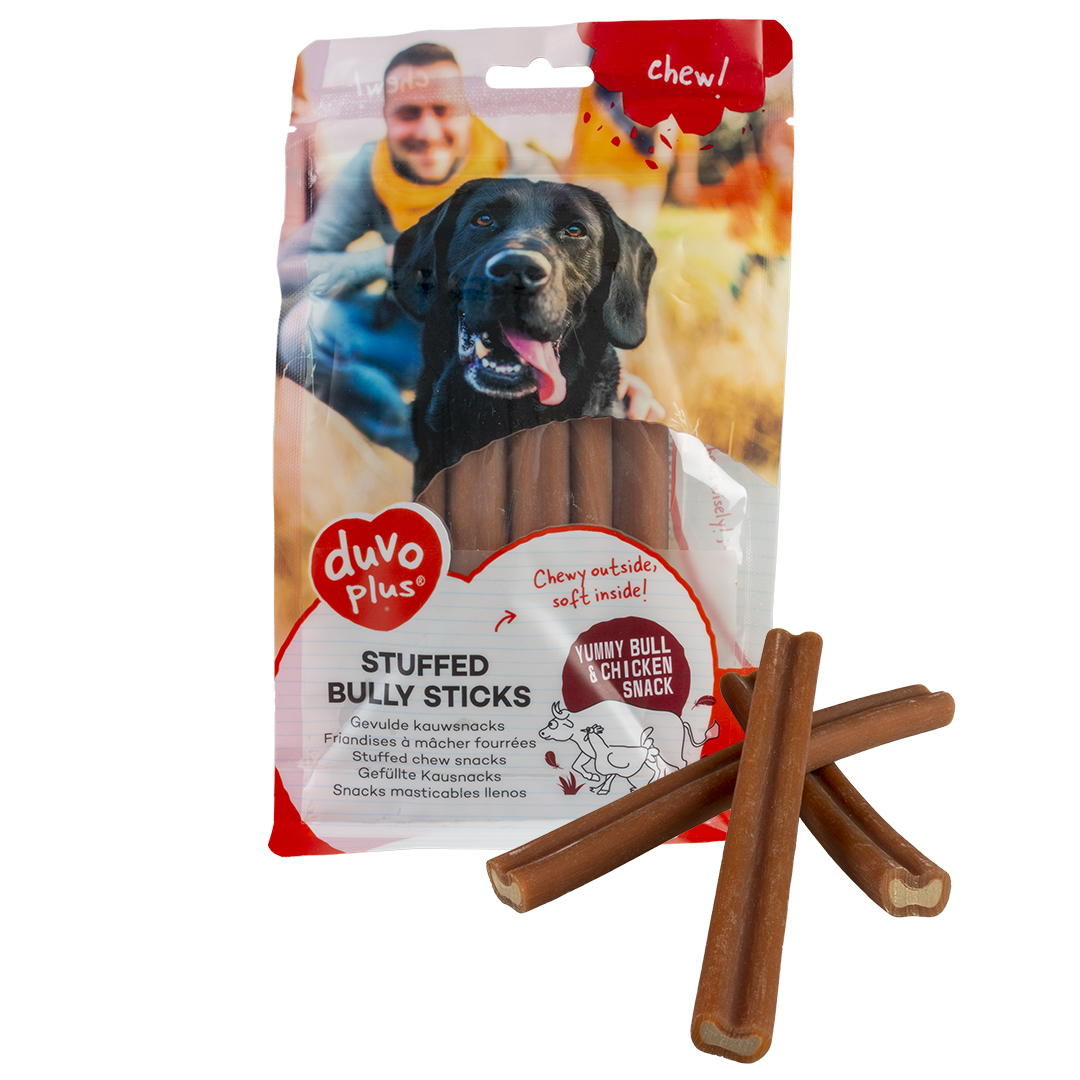 Chew! gefüllte bully sticks braun - Product shot