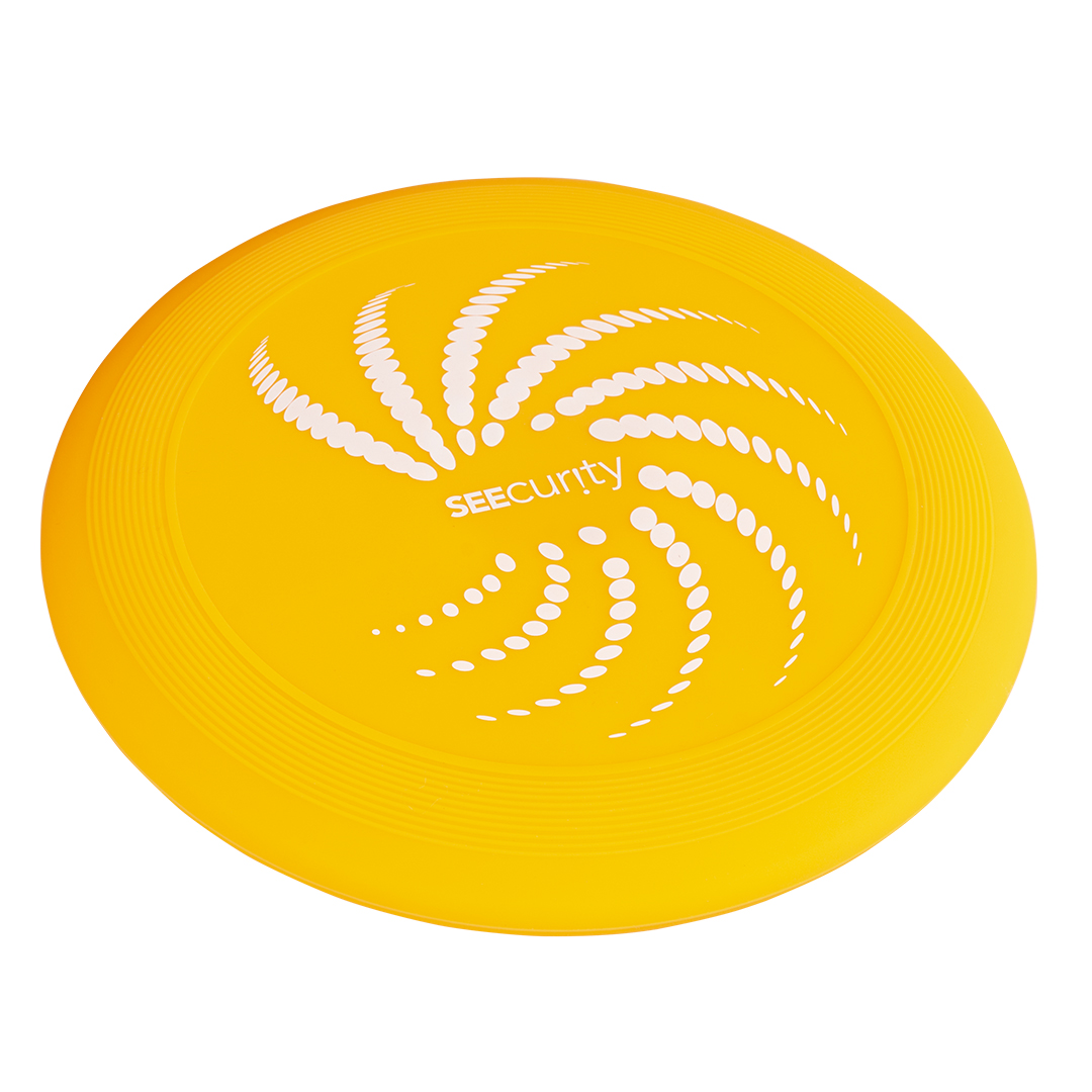 Led frisbee usb oranje - Product shot