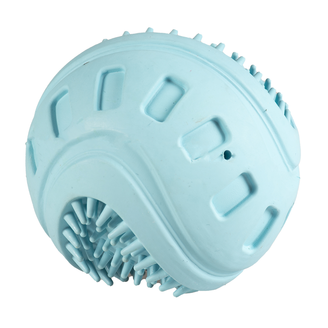 Rubber giggle ribble ball blue - Product shot