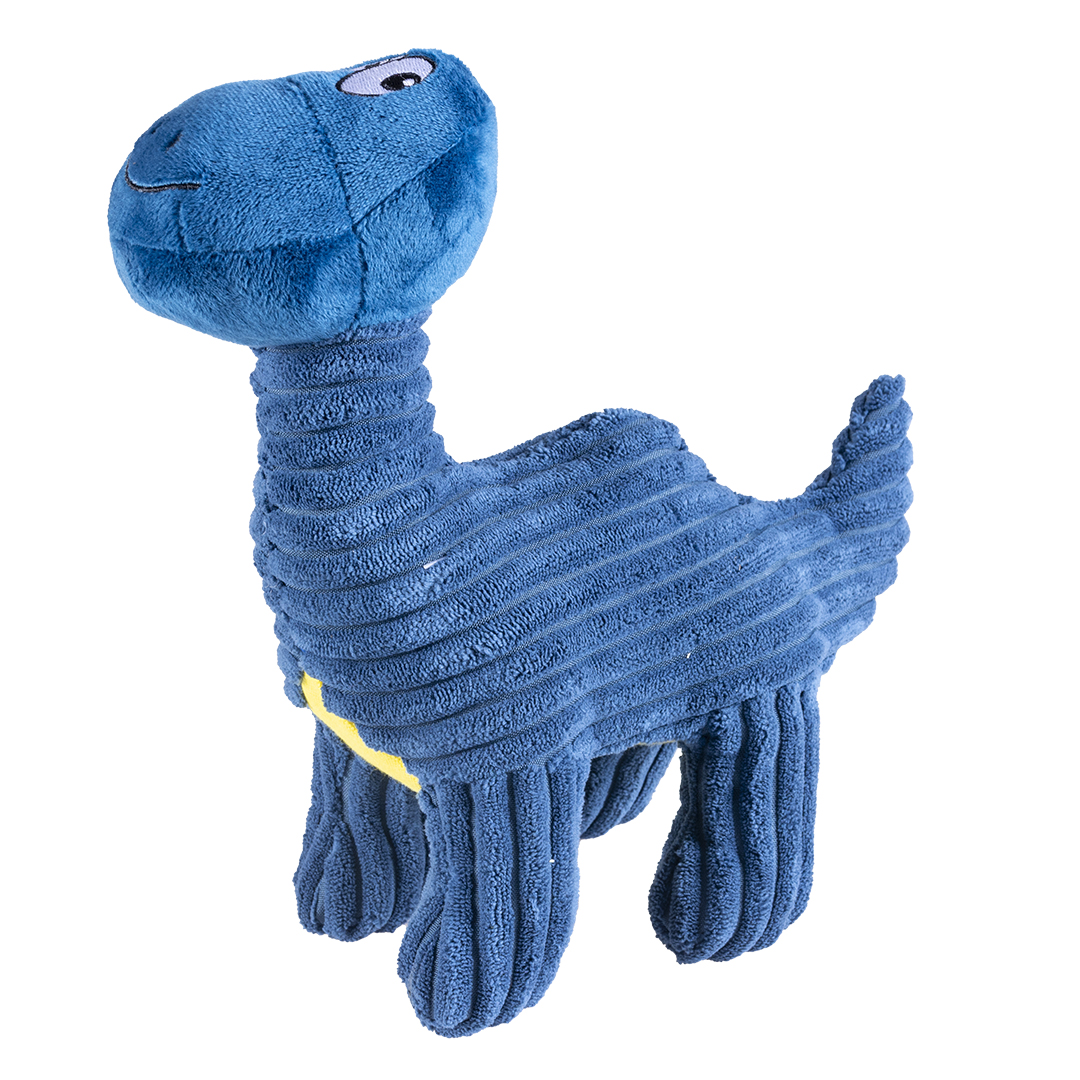 Plüsch dino brontosaurus corduroy blau - Product shot