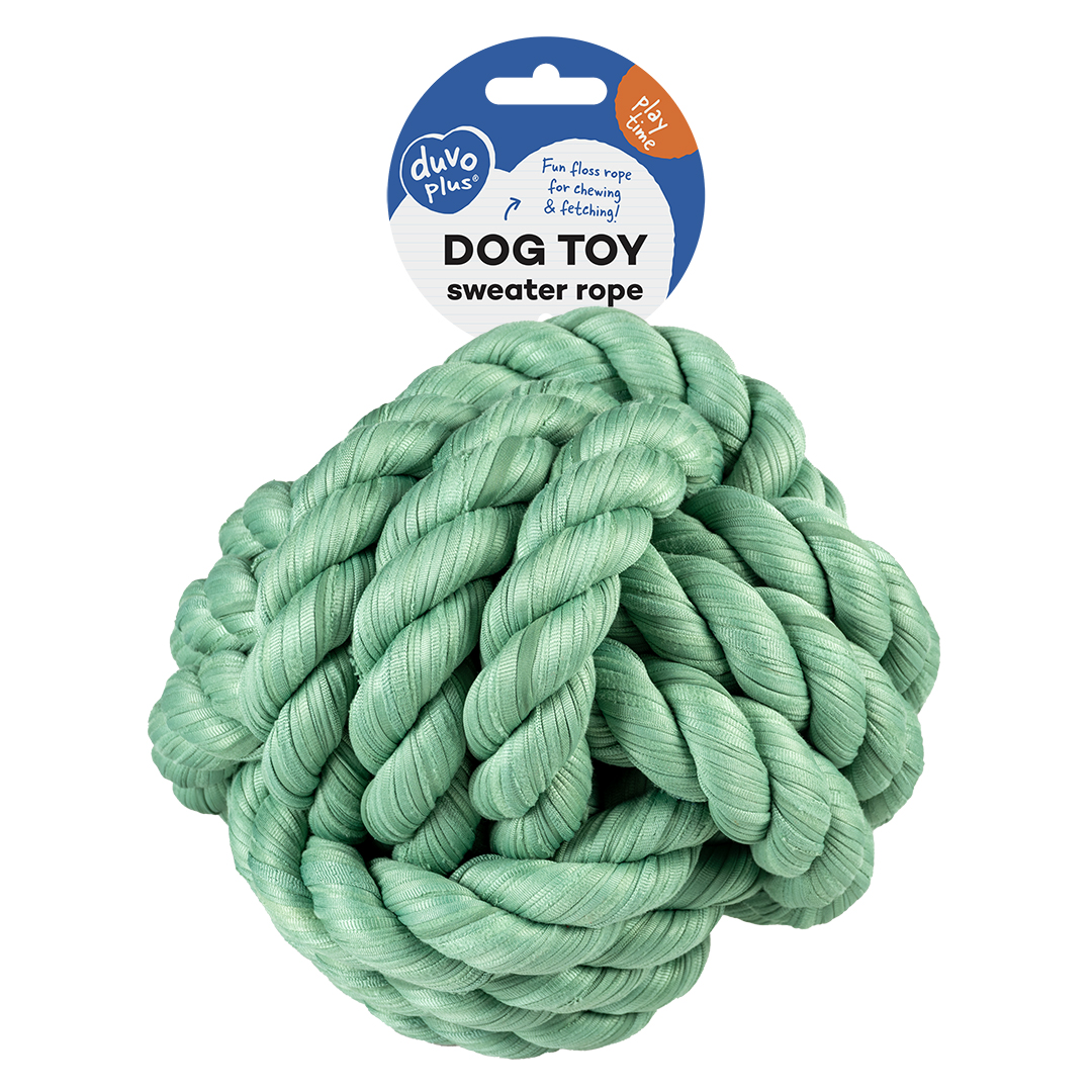 Sweater rope ball green - Verpakkingsbeeld