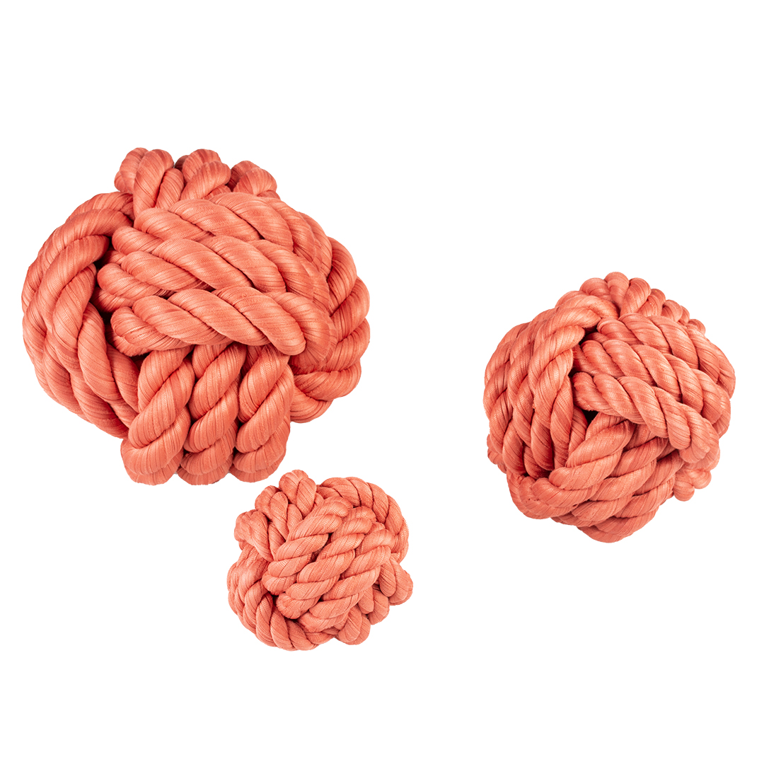 Sweater rope ball red - Detail 1