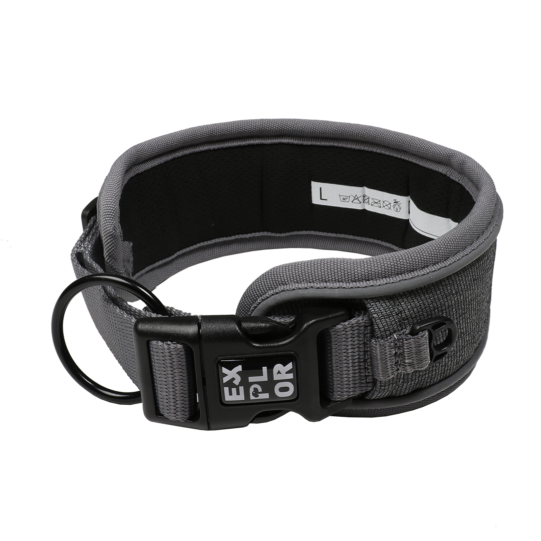 Ultimate fit control halsband safety silver reflective - <Product shot>