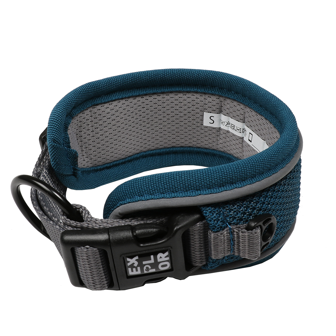Ultimate fit control collar classic petrol blue - <Product shot>