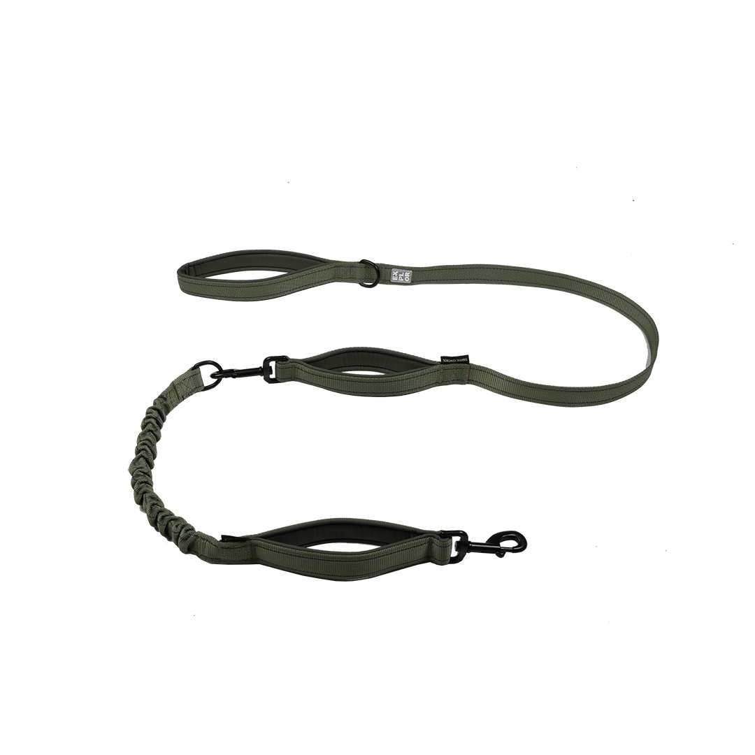 Ultimate fit 2in1 leash classic undercover green - <Product shot>